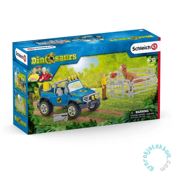 Schleich 41464 Terepjáró dínóval játékszett - Dinoszauruszok (SLH41464)
