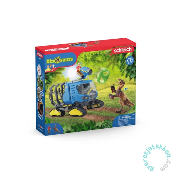 Schleich 42604 Gumitalpas jármű - Dinoszauruszok (SLH42604)