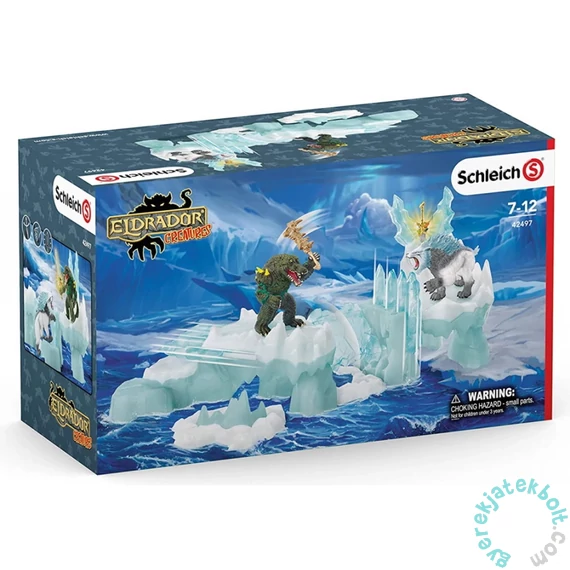 Schleich 42497 A Jégerőd megtámadása játékszett - Eldrador