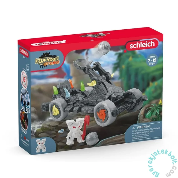 Schleich 42618 Katapult mini figurával - Eldrador Mini Creatures