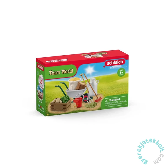 Schleich 42610 Istállógondozási kiegészítők - Farm World (SLH42610)