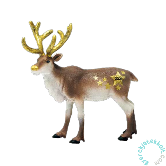 Schleich 72210 Aranyszarvú rénszarvas figura - Wild Life (SLH72210)