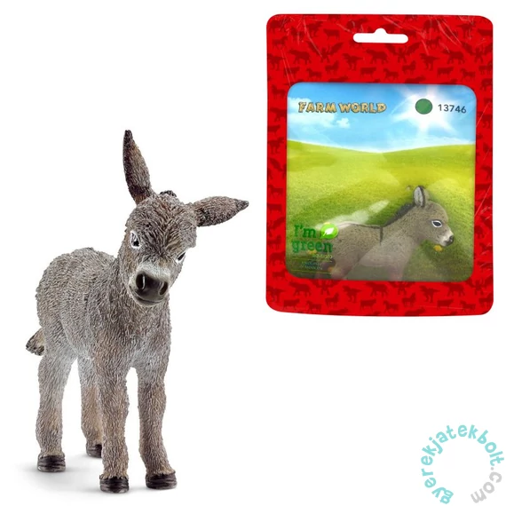 Schleich 13746S Szamár csikó figura - Farm World
