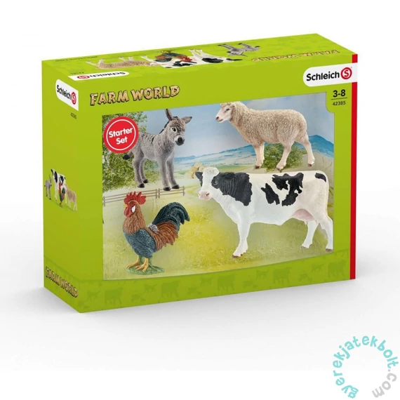 Schleich 42385 A farm állatai játékszett 1. - Farm World