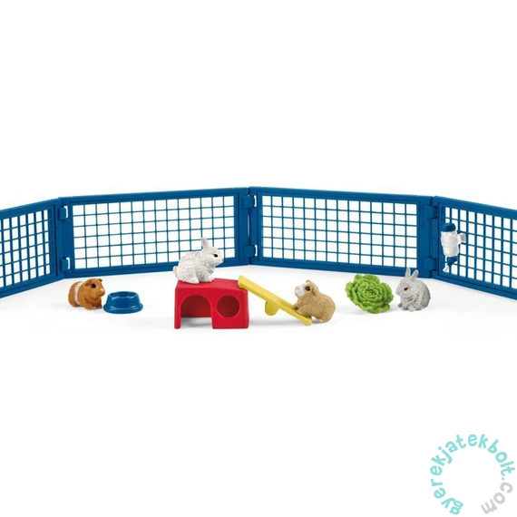 Schleich 42500 Otthon nyulaknak és tengerimalacoknak játékszett - Farm World