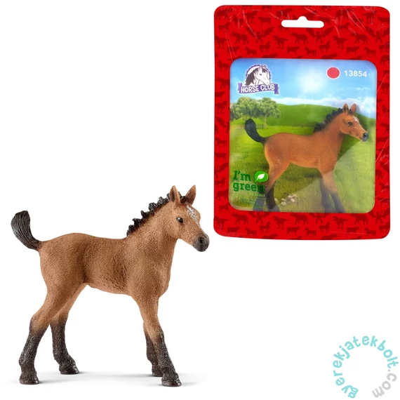 Schleich 13854S Quarter paripa csikó figura - Horse Club (SLH13854S)