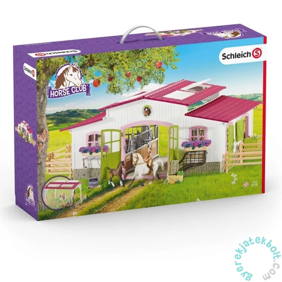 Schleich 42344 Lovarda lovakkal játékszett - Horse Club