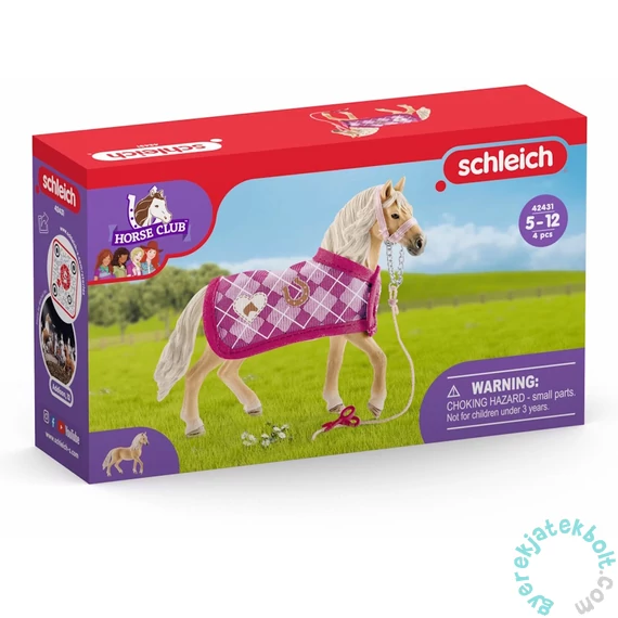 Schleich 42431 Szófia divat kreációja lóval játékszett - Horse Club (SLH42431)