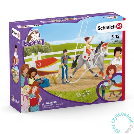 Schleich 42443 Mia lovastorna játékszett - Horse Club