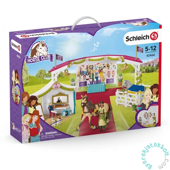 Schleich 42466 Nagy lovasbemutató játékszett - Horse Club