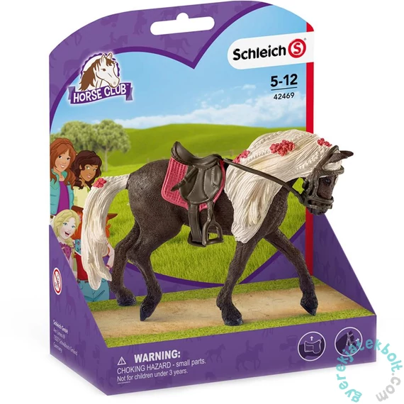 Schleich 42469 Rocky Mountain kanca lovasbemutató játékszett - Horse Club