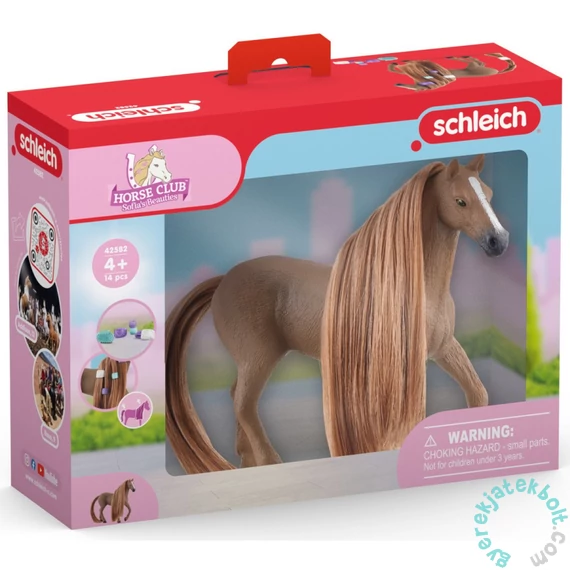 Schleich 42582 - Beauty Horse - Angol Thoroughbread kanca figura - Horse Club - Sofia's Beauties