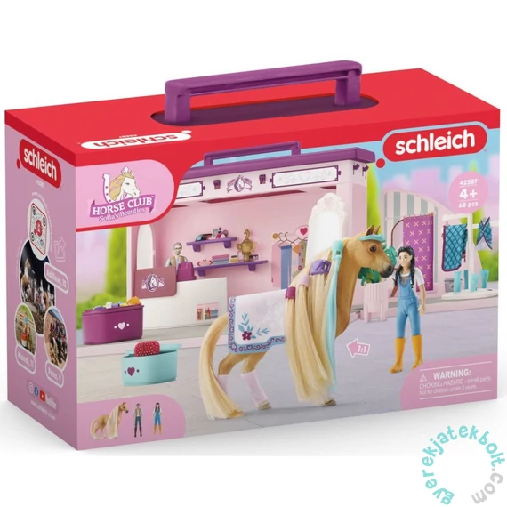 Schleich 42587 Lovas butik kinyitható játékbox - Horse Club - Sofia's Beauties