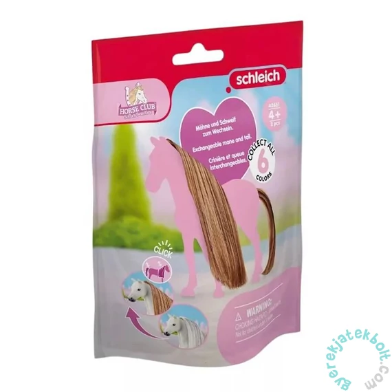 Schleich 42651 - Beauty Horse - Csoki sörény és farok kiegészítő - Horse Club - Sofias Beauties (SLH42651)