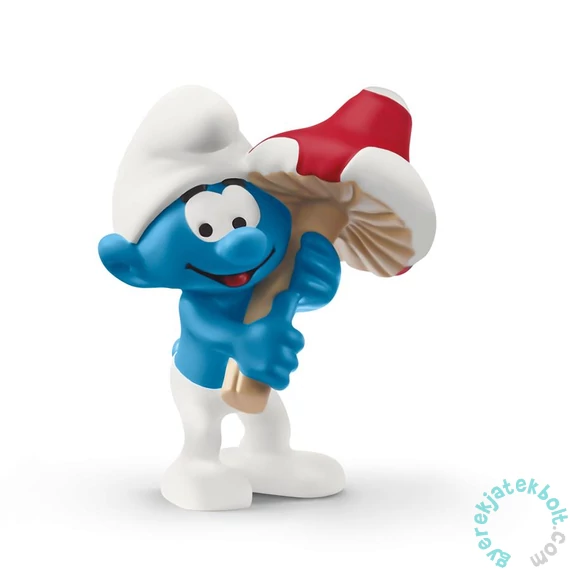 Schleich 20819 Törp figura szerencsegombával - Hupikék Törpikék