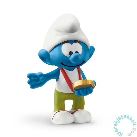 Schleich 20822 Törp figura érmével - Hupikék Törpikék