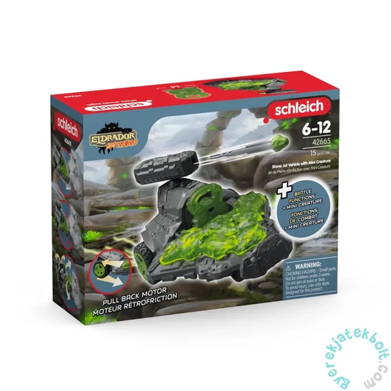 Schleich 42665 Kőrepülő jármű mini lénnyel - Eldrador
