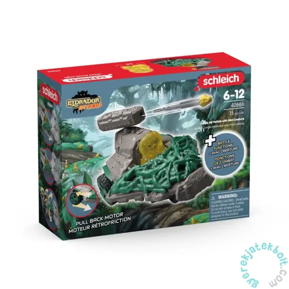 Schleich 42666 Dzsungelrepülő jármű mini lénnyel - Eldrador