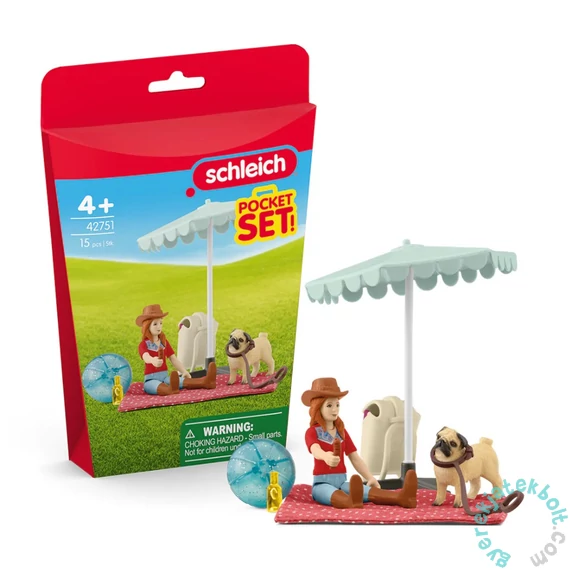 Schleich 42751 Kirándulás a tóhoz - Horse Club