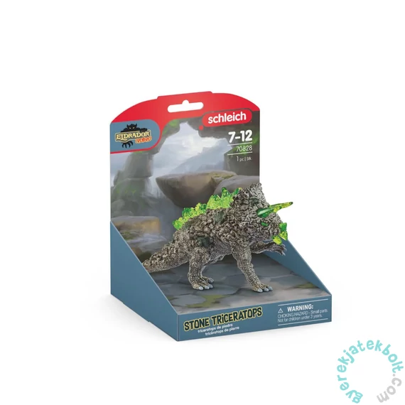 Schleich 70828 Kő Triceratops figura - Eldrador (SLH70828)