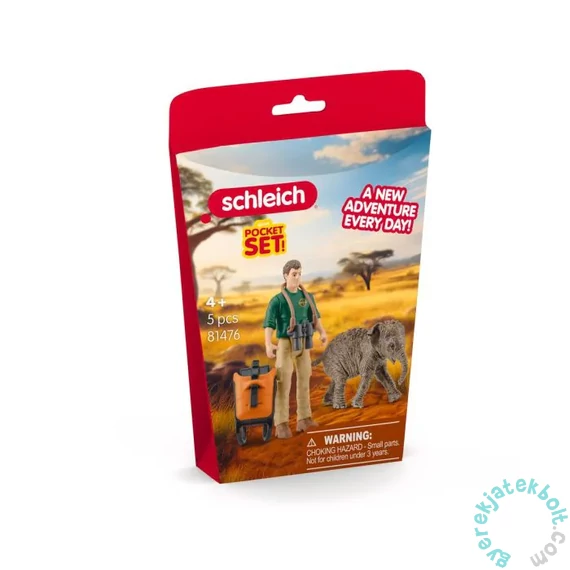 Schleich 81476 Kiránduló kutató figura - Wild Life