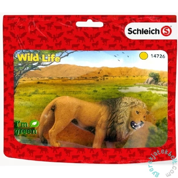 Schleich 14726S Üvöltő oroszlán figura - Wild Life (SLH14726S)