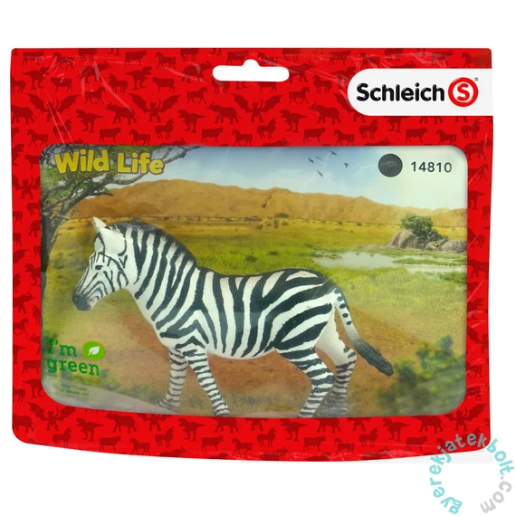 Schleich 14810S Zebra kanca figura - Wild Life (SLH14810S)
