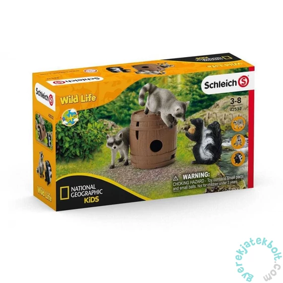 Schleich 42532 Móka a dióval játékszett - Wild Life