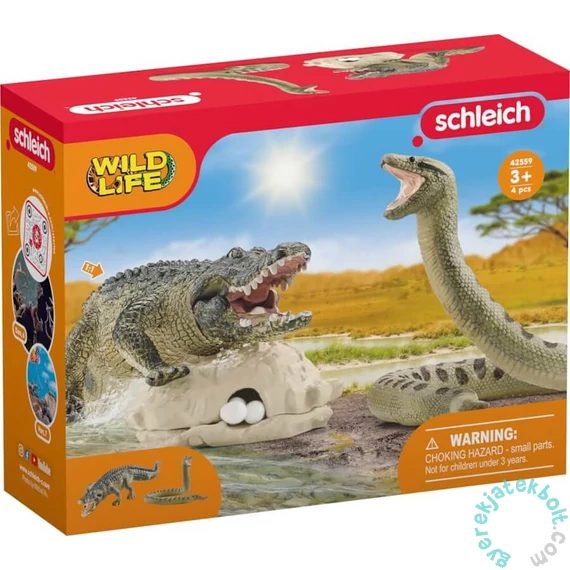 Schleich 42559 Veszélyes állatok játékszett - Wild Life
