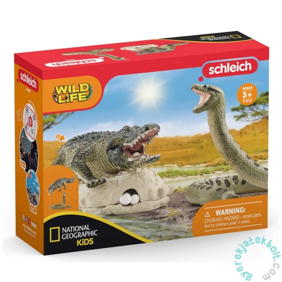 Schleich 42625 Veszélyes állatok játékszett - Wild Life