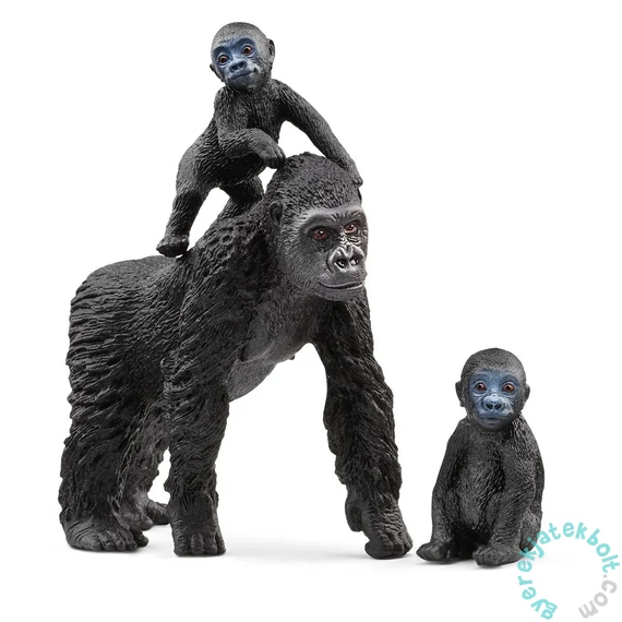 Schleich 42601 Gorilla család figurák - Wild Life (SLH42601)