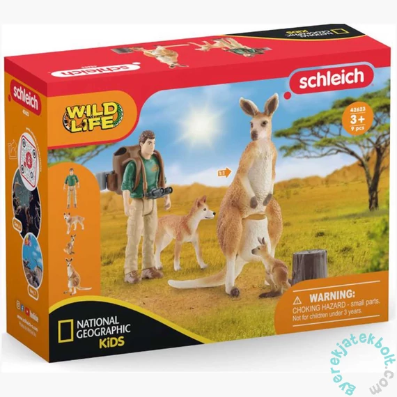 Schleich 42550 Hátizsákos kaland játékszett - Wild Life (SLH42550)