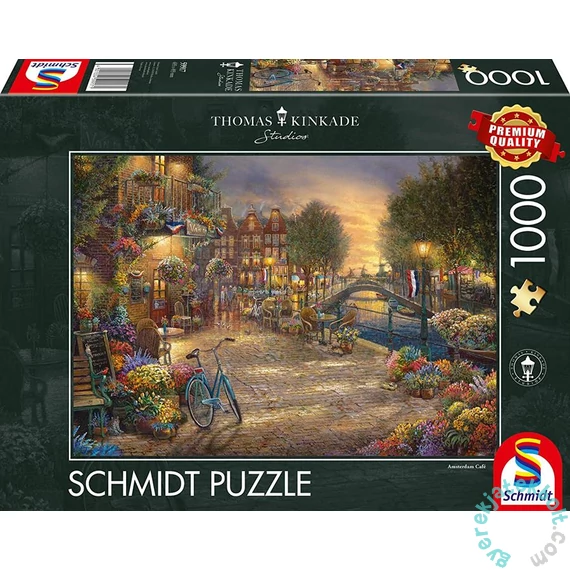 Schmidt 1000 db-os puzzle - Amsterdam, Thomas Kinkade (59917)