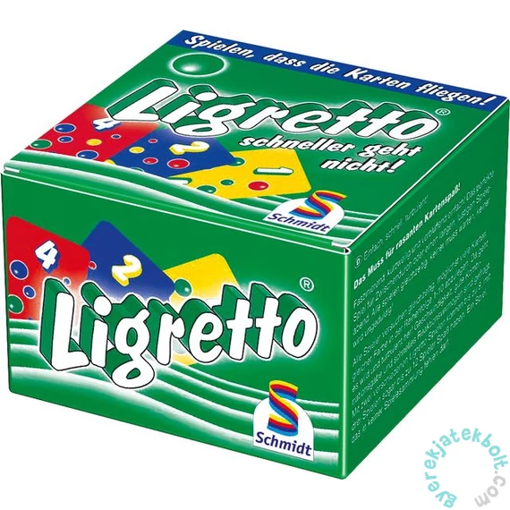 Schmidt - Ligretto zöld kártyajáték (01208)