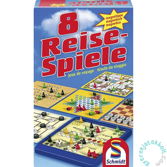 Schmidt - 8 db mágneses utazójáték (49102)