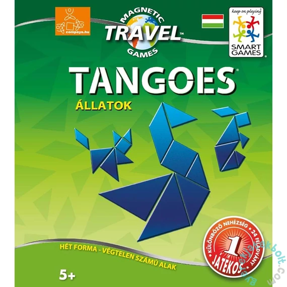 Smart Games - Magnetic Travel - Tangoes Állatok (519546)