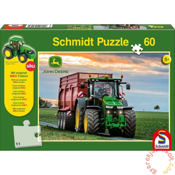 Schmidt 60 db-os puzzle - Traktor 8370R, John Deere (56043)