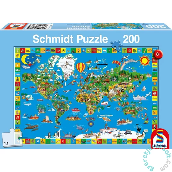 Schmidt 200 db-os puzzle - Your amazing world (56118)