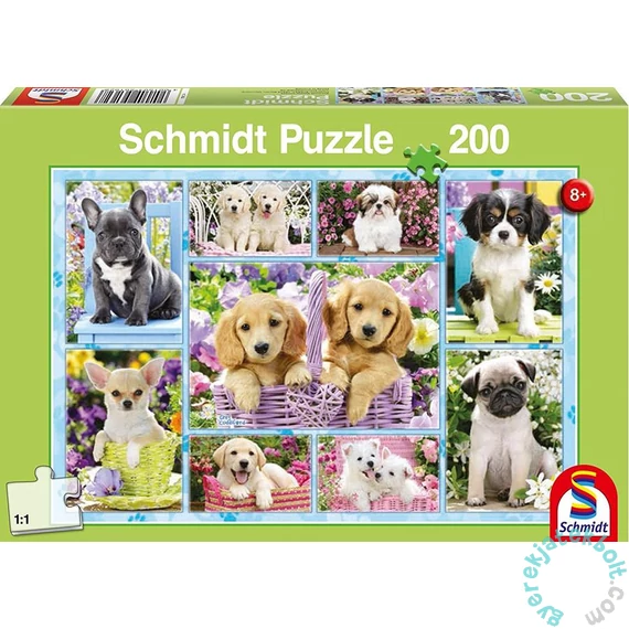Schmidt 200 db-os puzzle - Puppies (56162)