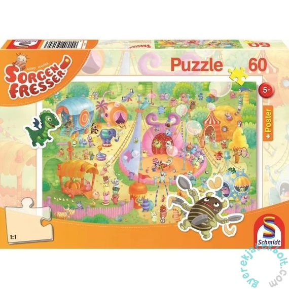 Schmidt 60 db-os puzzle - Manege Frei! Sorgenfresser (56170)
