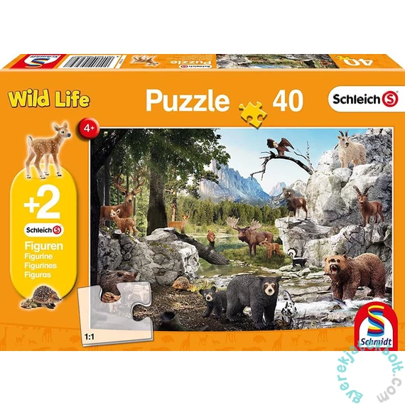 Schmidt 40 db-os puzzle - The Forest Animals (56239)