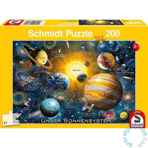 Schmidt 200 db-os puzzle - Our Solar System (56308)