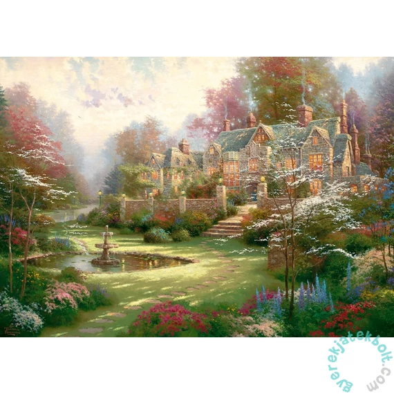 Schmidt 2000 db-os puzzle - Gardens beyond Spring Gate (57453)
