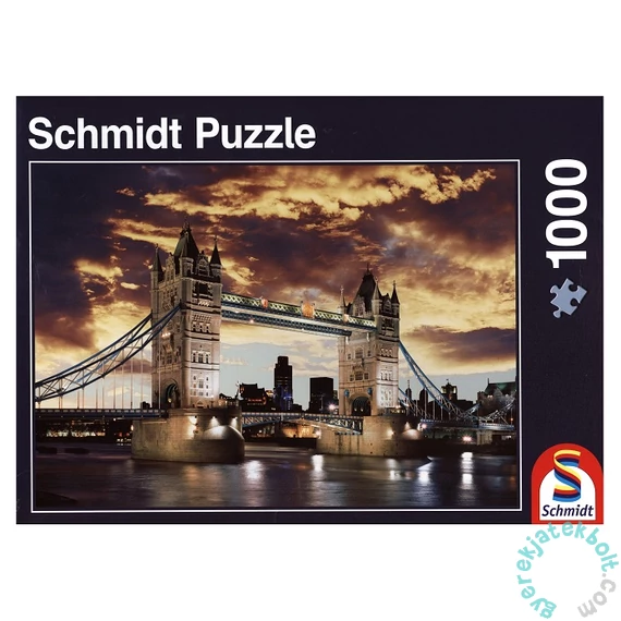 Schmidt 1000 db-os puzzle - Tower Bridge, London (58181)