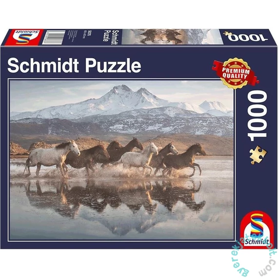 Schmidt 1000 db-os puzzle - Horses in Cappadocia (58376)