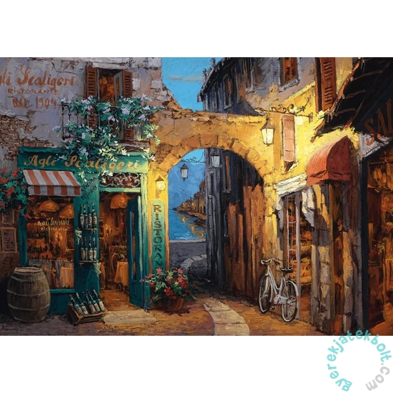 Schmidt 1000 db-os puzzle - Italienisches Gasschen, Sam Park (59313)