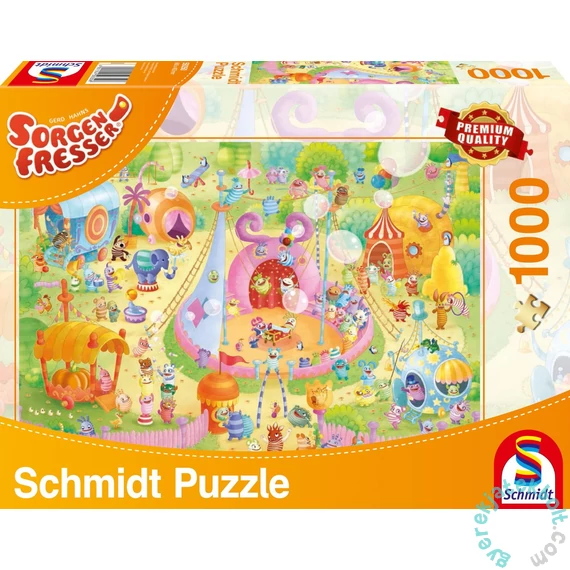 Schmidt 1000 db-os puzzle - Clear the ring, Sorgenfresser (59369)