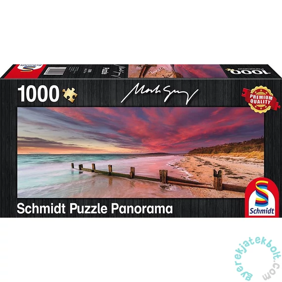 Schmidt 1000 db-os Panoráma puzzle - McCrae Beach, Australia, Mark Gray (59395)