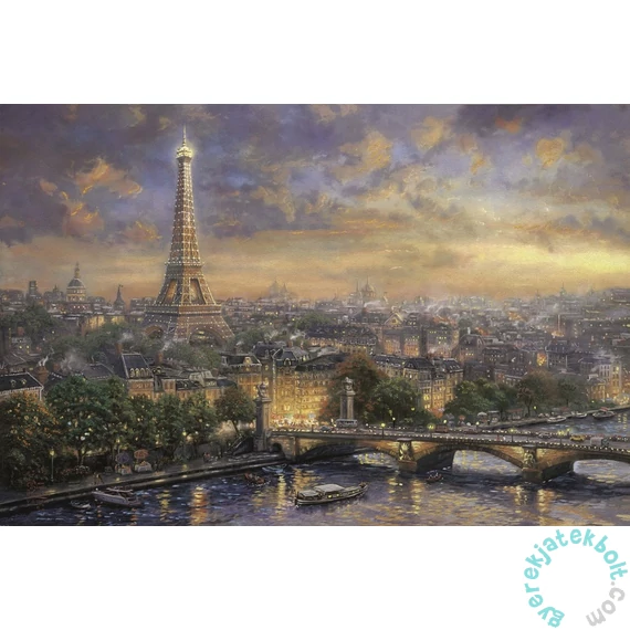 Schmidt 1000 db-os puzzle - Paris, Stadt der Liebe, Thomas Kinkade (59470)