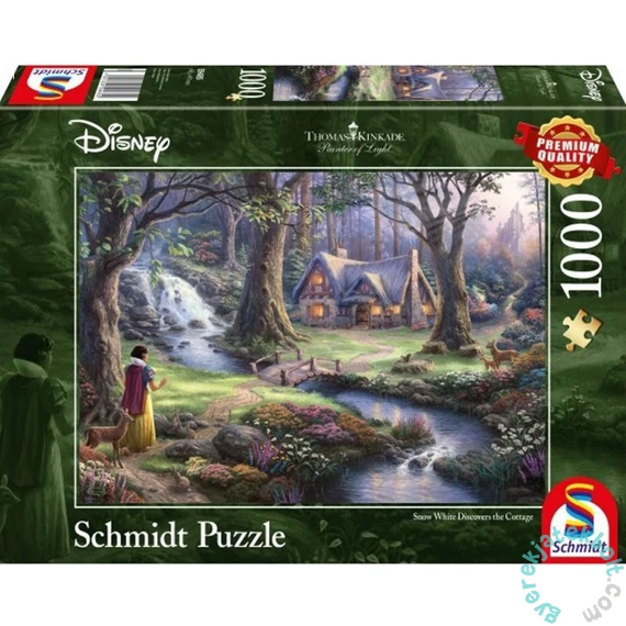Schmidt 1000 db-os puzzle - Disney - Snow White, Kinkade (59485)